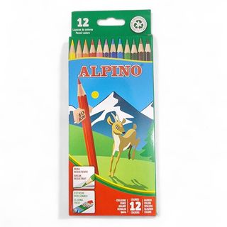 Lápices De Colores Alpino 12und