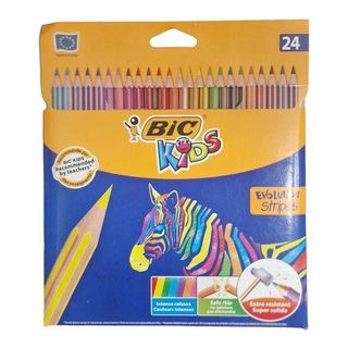 Lápices De Colores Bic Kids 24col