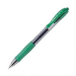 Bolígrafo Pilot G-2 Verde 0.7