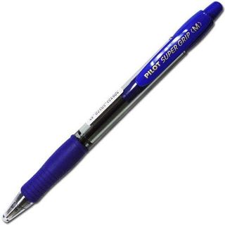 Bolígrafo Pilot Super Grip M Azul
