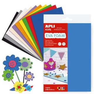 Goma Eva Apli Kids 10 Colores