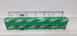 Regla De 30cm Escolar Plastico