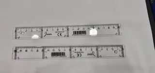 Regla De 20cm Escolar  Plastico