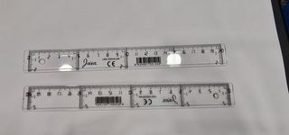 Regla De 20cm Escolar  Plastico