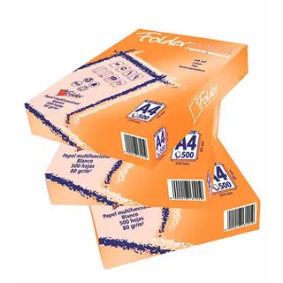 Papel Fotocopiadora Folder A4 500 Hojas