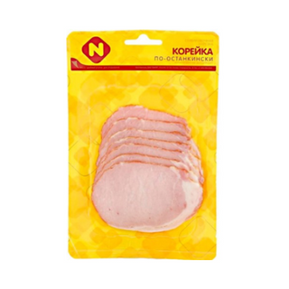 Деликатес Останкино корейка по-останкински нарезка в/у 150г
