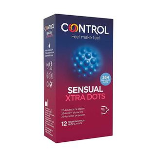 Contrones Control Sensual Xtra Dots (12 Uds)