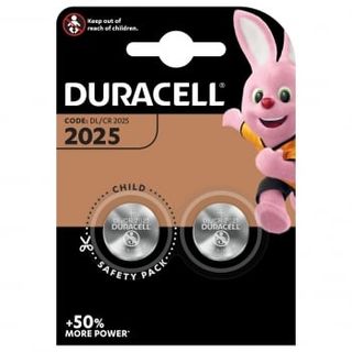 Pilas de Litio de botón 2025 Duracell Especiales, paquete de 2