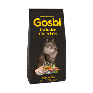 Gosbi Cat Grain Free Duck & Fish Sterilized 2kg