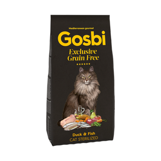 Gosbi Cat Grain Free Duck & Fish Sterilized 2kg