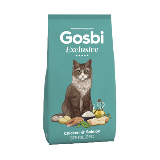 Gosbi Exc.cat Chicken & Salmon Steriliz 1.5kg