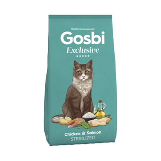 Gosbi Exclusive Cat Chicken & Salmon Sterilized 1,5kg