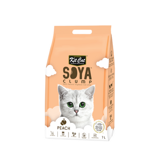 Kit Cat Soyaclump Arena De Soja Bio - Melocotón 7l