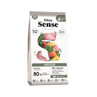 Dibaq Sense Cat Grain Free Indoor De Conejo 1,5kg