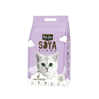 Kit Cat Soyaclump Arena De Soja Bio - Lavanda 7l