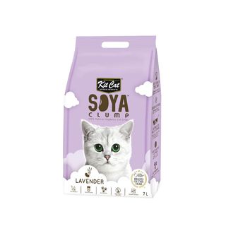 Kit Cat Soyaclump Arena De Soja Bio - Lavanda 7l