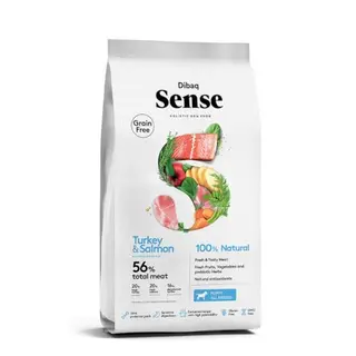 Dibaq Sense Salmón Y Pavo (puppy) Para Perros 2kg