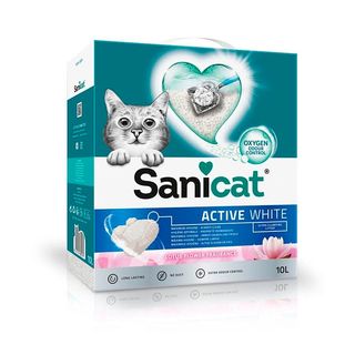 Arena Aglomerante Sanicat Active White – Flor De Loto 6l