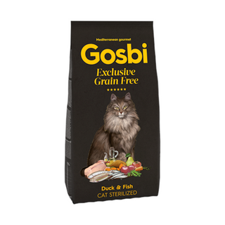 Gosbi Exclusive Grain Free Duck & Fish Cat Sterilized 2kg