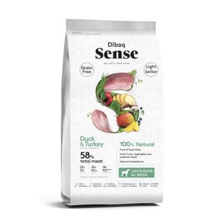 Dibaq Sense Pato Y Pavo (light/senior) Para Perros 2kg