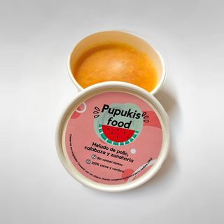 Helado De Pollo, Calabaza Y Zanahoria