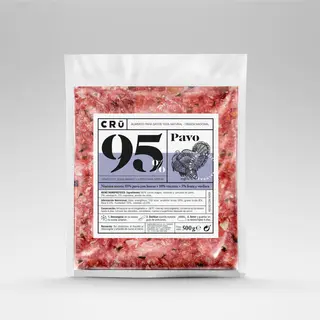 Cru Pavo Gato (500 G.) Barf