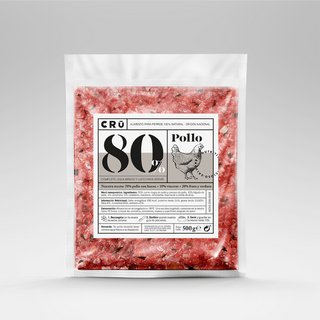 Cru Pollo Perro (500 G.) Barf