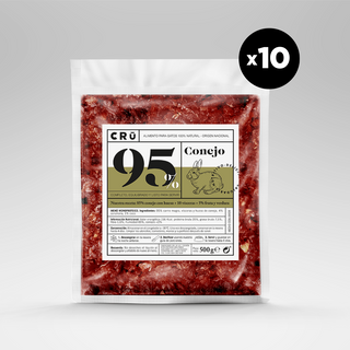 Cru Box Conejo Gato (10 X 500 G.) Barf