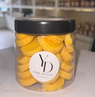 Yéma Délices Lemon Diamond Cookies, 1 Jar