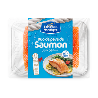 L'Assiette Nordique Pavé De Saumon Duo 300G