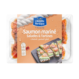Cubes De Saumon Marinés Salades & Tartines 150G