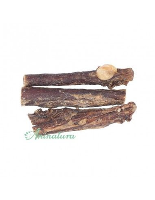 Premio Para Perro, Rollito De Cecina De Vacuno, A Base De Esófago Animatura 12 Cm.