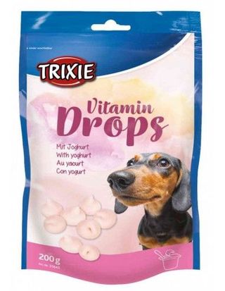 Snack Para Perros Drops De Yogur Trixie 200 Gr.