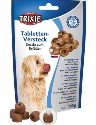 Snack Para Rellenar Con Medicamentos Para Perros, Trixie 100 Gr.