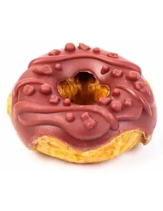 Donuts De Piel Con Arándanos Para Perro, Bubimex 44 Gr.