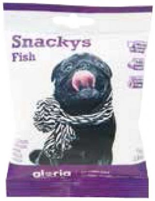 Premio Para Perro, Snacks De Pescado Gloria Bolsa 75 Gr.