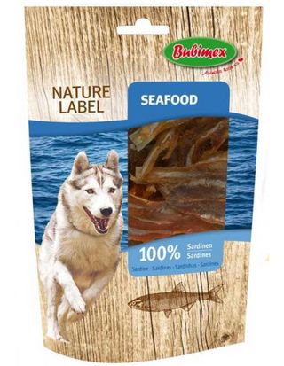 Snack Para Perro Sardinas Secas De Bubimex 100 Gr.
