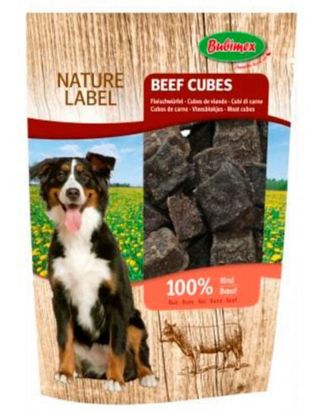 Snack Para Perro Cubitos De Vaca De Bubimex 150 Gr.