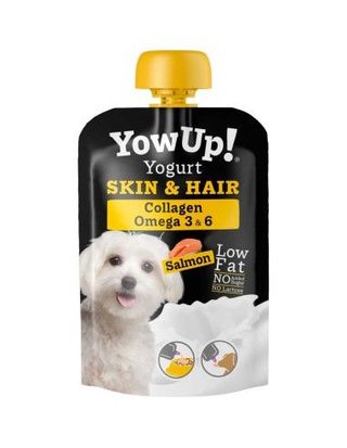 Yogur Para Perro Yow Up Skin And Hair Salmón 115 Gr.