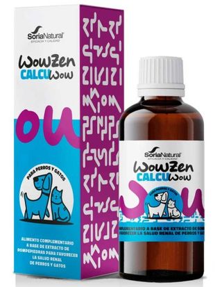Calcuwow Para Perro Y Gato Soria Natural 30 Ml.