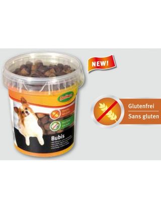 Snacks Para Perro De Pollo, Cordero Y Patata De Bubimex 500 Gr.