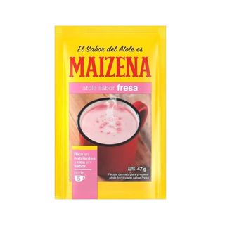 Atole Maizena sabor fresa 47g