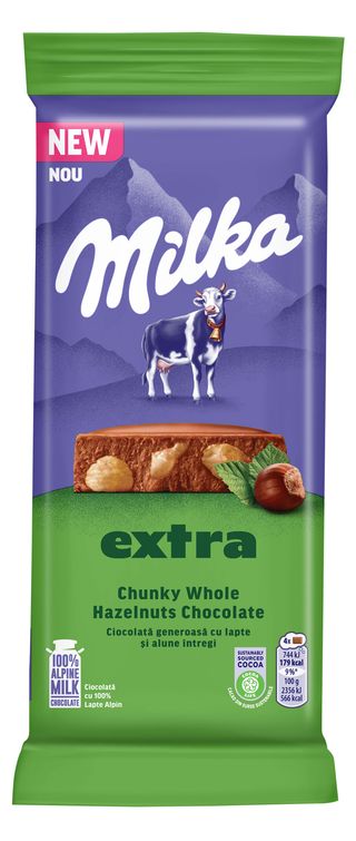Milka Wholenuts 190g