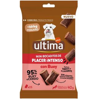 ULTIMA Snack Para Perros Buey 40 G