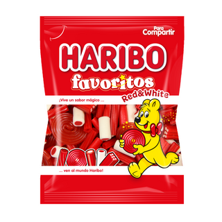 Haribo Favoritos Red & White 150g