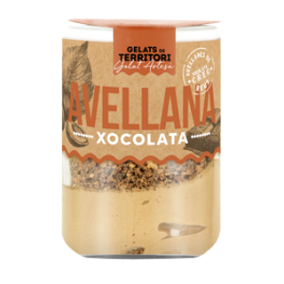 Gelats De Territori Avellana y Chocolate 430ml