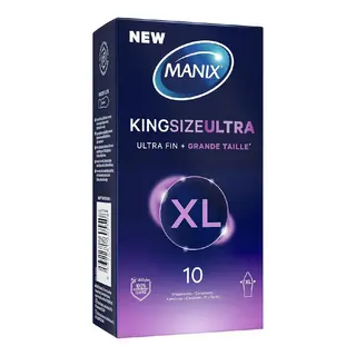 Manix King Size Ultra – Boîte de 10