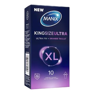 Manix King Size Ultra – Boîte de 10