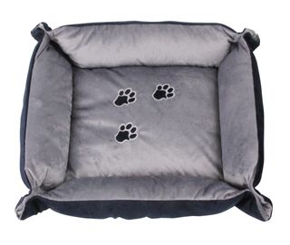 Pawise 28545 Lezaljka 64.5x56.5x7.5cm Pet Bed Paws Blue Gray