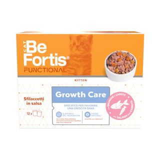 Befortis functional kitten growth care busta multipack 12x85g salmone